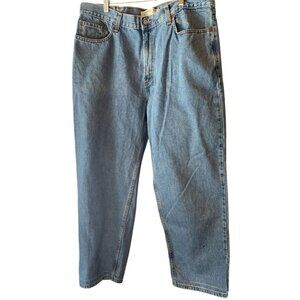 Levis 560 Mens Classic  Comfort Fit Blue Jeans W38 L30 Denim Wide Leg